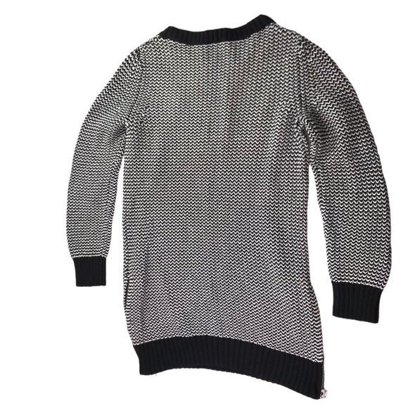 GAP Maternity Chunky Knit Long Sweater Dress. Striped Chevron Stripe Women's S - Picture 7 of 8